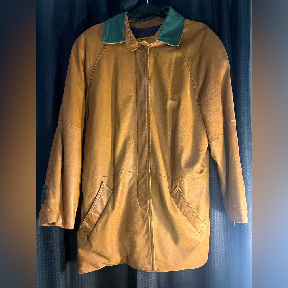 Vintage BEST AMERICAN Leather Barn Jacket | Large